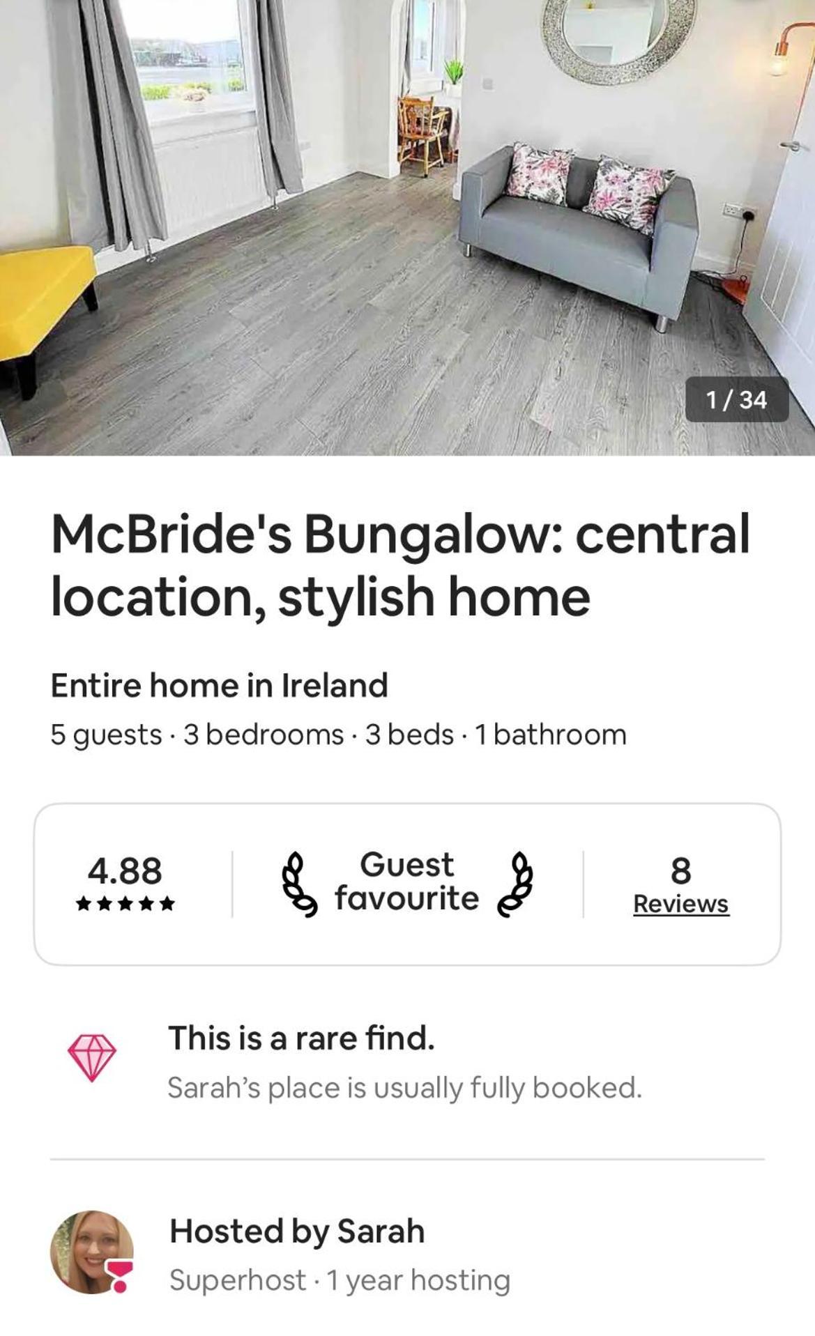 Mcbride'S Bungalow, Chapel Road Dungloe Donegal Town Buitenkant foto